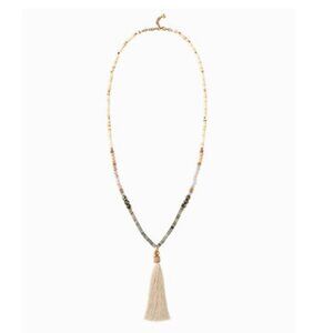Stella & Dot Antonia Tassel Necklace
